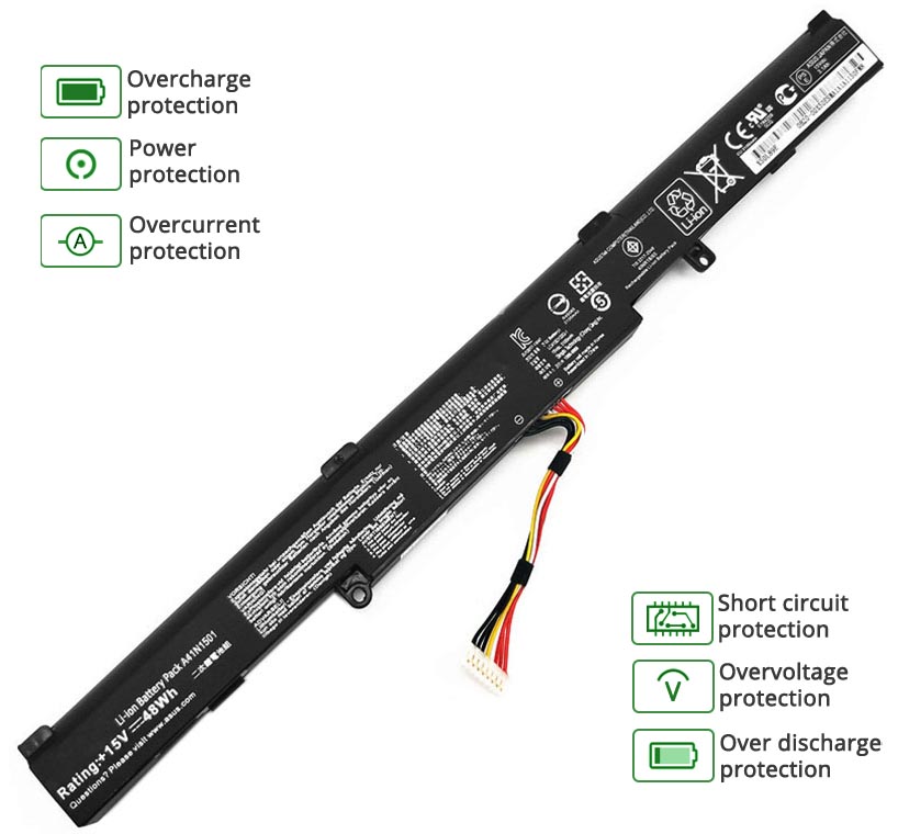 Images for ASUS A41N1501 battery