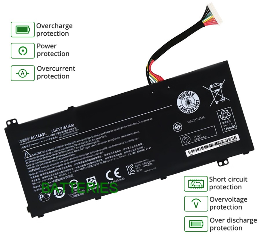 Images for Acer ASPIRE NITRO 7-791G-76Z8 battery