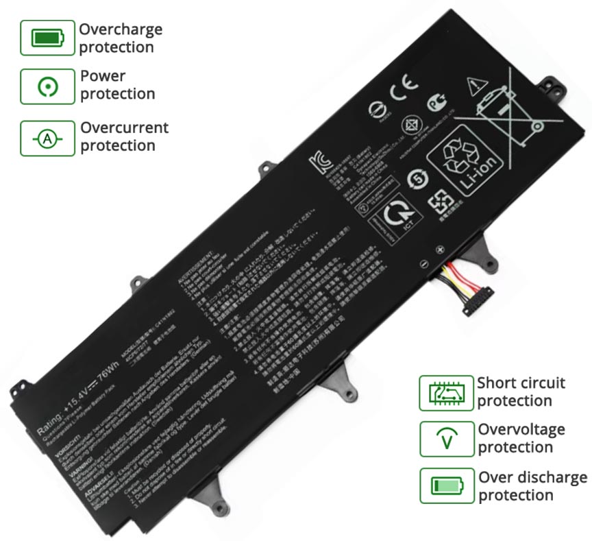 Images for ASUS 0B200-03140100 battery