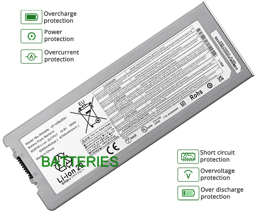 Images for PANASONIC TOUGHBOOK CF-C2 battery