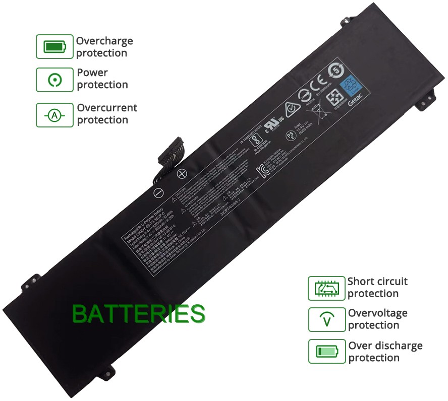 Images for GETAC GLIDK-03-17-3S2P-0 battery
