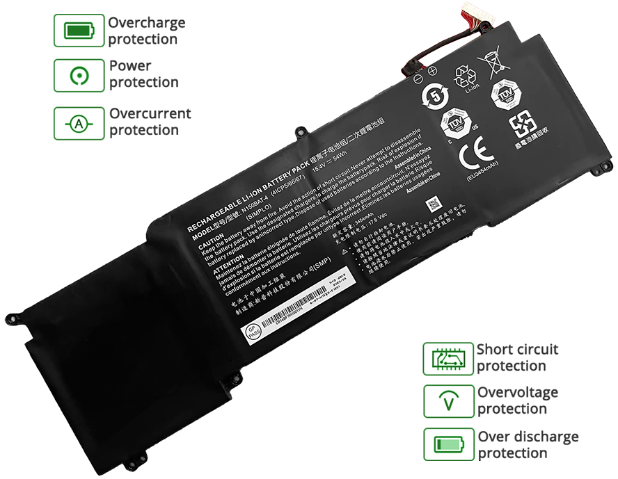 Images for Clevo N151CU battery