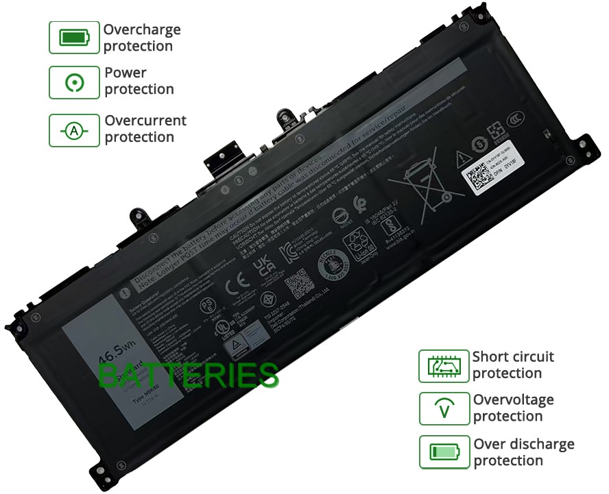 Images for Dell N8K40 battery