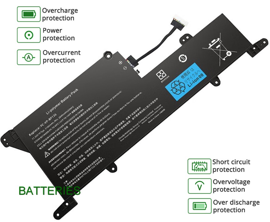 Images for NEC PC-VP-BP136 battery