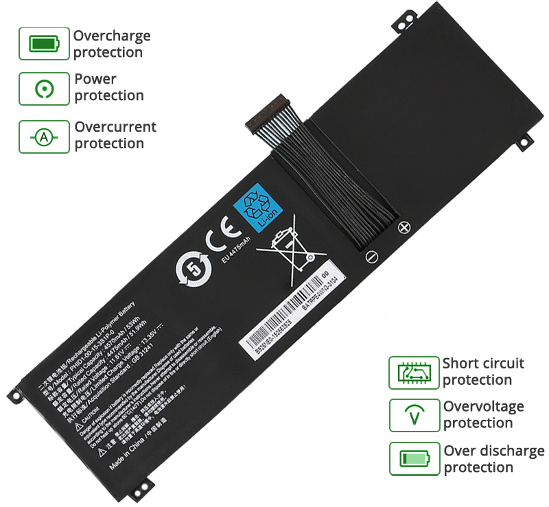 Images for MECHREVO Tuxedo InfinityBook Pro 14 Gen 6 PH4TUX1 battery